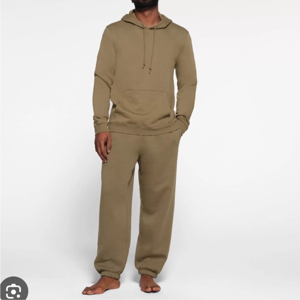 NWT Skims‎ Lounge Fleece Hoodie army men’s new 2X